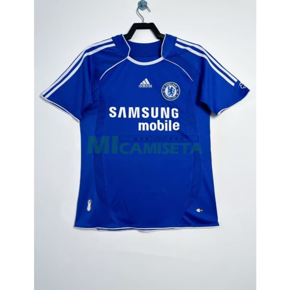 Camiseta Chelsea Primera Equipación Retro 2006/07 Azul