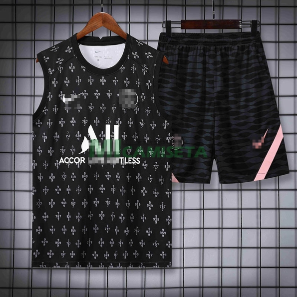 Camiseta de Entrenamiento PSG Sin Mangas 2022/2023 Kit Negro