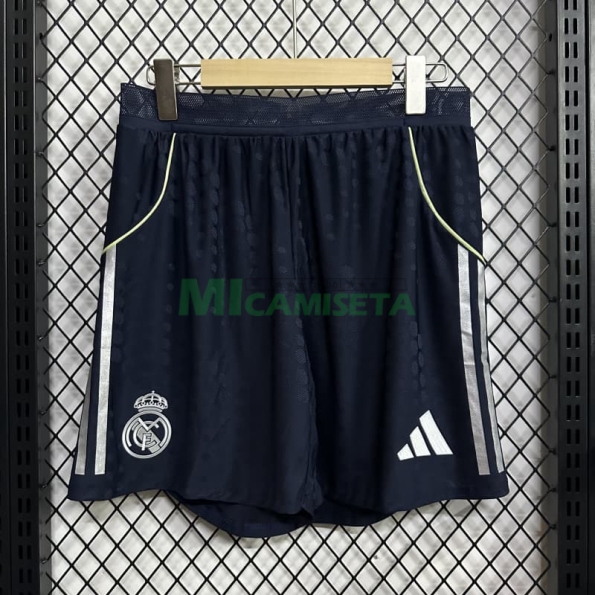 Pantalón Corto Real Madrid Segunda Equipación 2025/2026 Azul Marino (EDICIÓN JUGADOR)