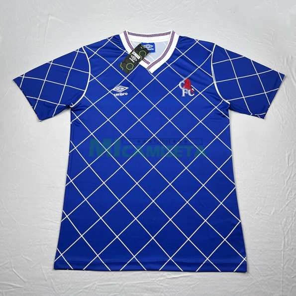 Camiseta Chelsea Primera Equipación Retro 87/89