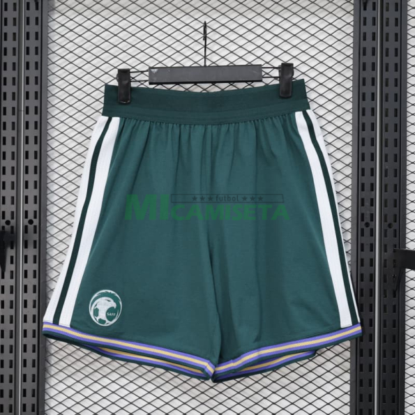 Pantalón Corto Saudi Arabia Primera Equipación Mundial 2026 Verde (EDICIÓN JUGADOR)