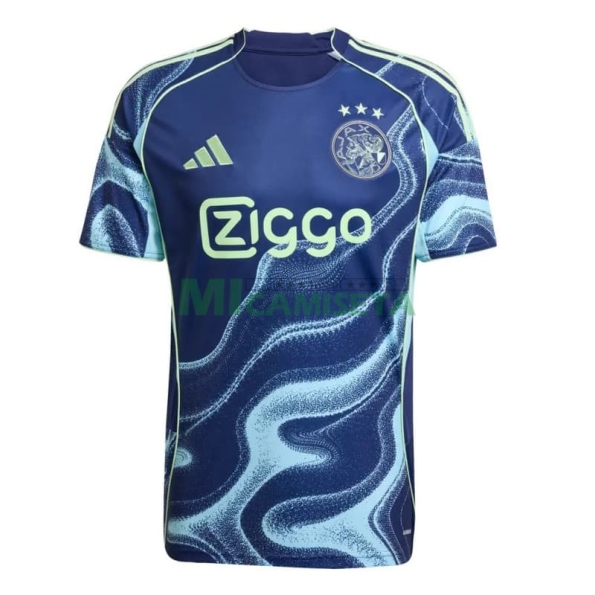Camiseta Ajax Segunda Equipación 2025/2026 Azul