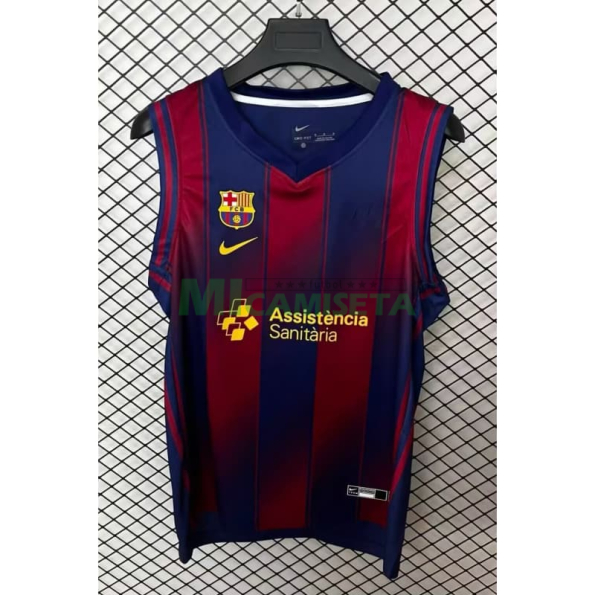 Camiseta Baloncesto Barcelona Primera Equipación 2025/26 Rojo/Azul