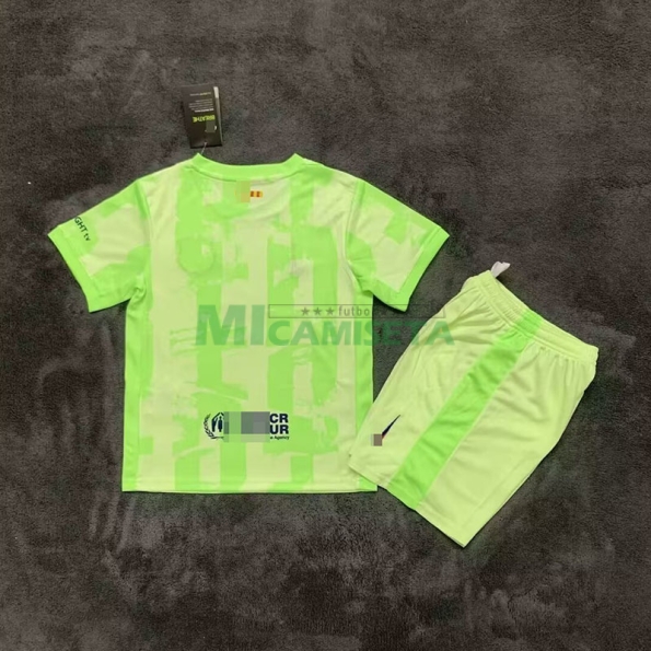 Camiseta Barcelona 2024/25 Verde Niño Kit