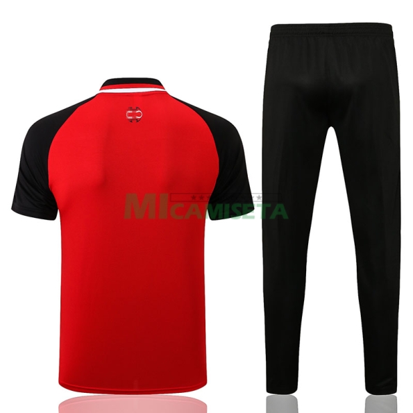 Polo Ajax de Ámsterdam 2022/2023 Kit Rojo/Negro