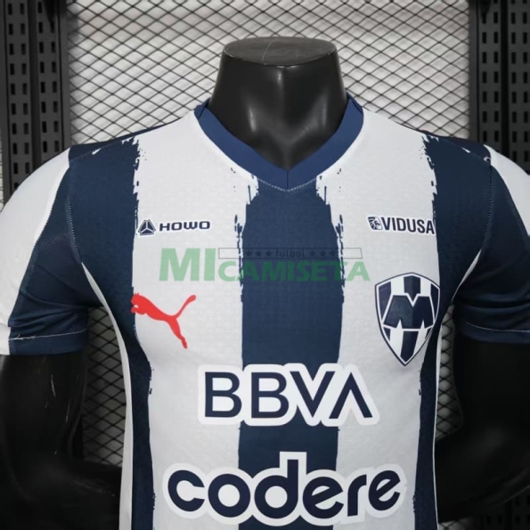 Camiseta Monterrey Primera Equipación 2025/2026 Azul Marino/Blanco (EDICIÓN JUGADOR)