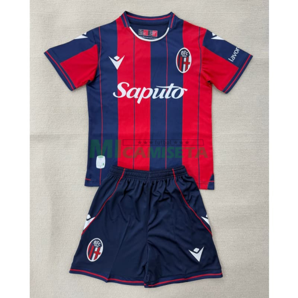 Camiseta Bologna Primera Equipación 2025/2026 Rojo/Azul