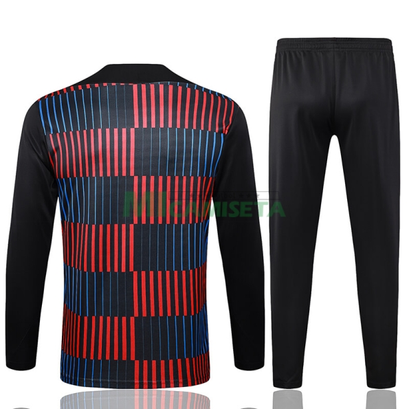 Sudadera De Entrenamiento Barcelona 2024/2025 Kit Negro/Azul