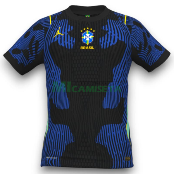 Camiseta Brasil Segunda Equipación Mundial 2026 Azul