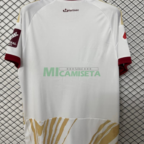 Camiseta Granada Tercera Equipación 2026/2027 Blanco/Oro con Parche La Liga