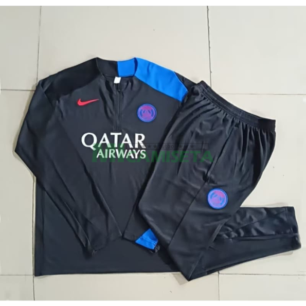 Sudadera De Entrenamiento PSG 2025/2026 Negro/Azul