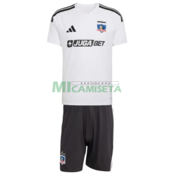 Camiseta Colo-Colo Primera Equipación 2026/2027 Blanco Niño Kit
