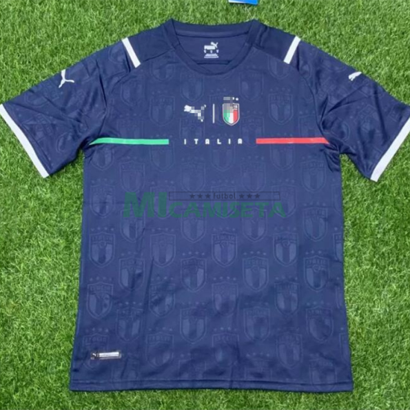 Camiseta de Portero Italia 2021 Azul Marino