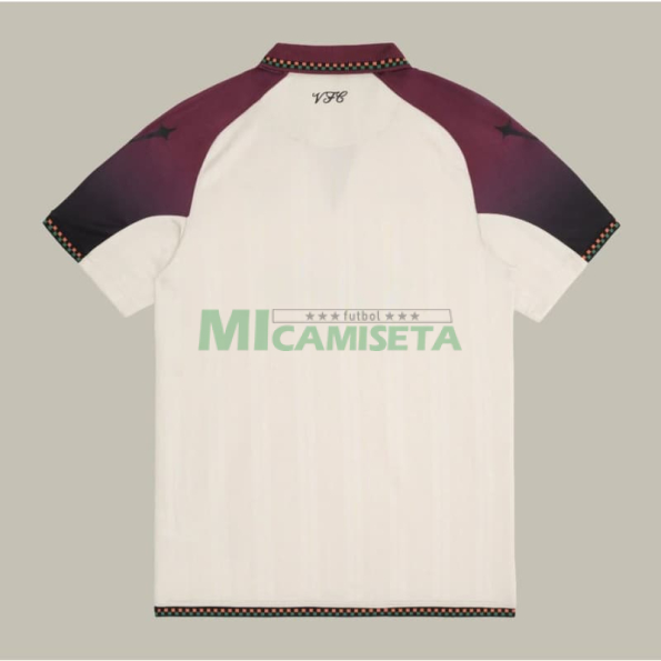 Camiseta Venezia FC Segunda Equipación 2025/2026 Beige/Rojo Oscuro