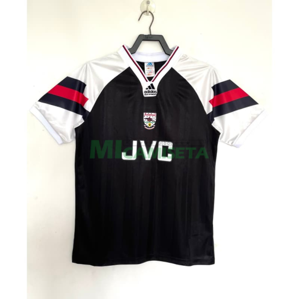 Camiseta Arsenal Segunda Equipación Retro 1992/1994 Negro