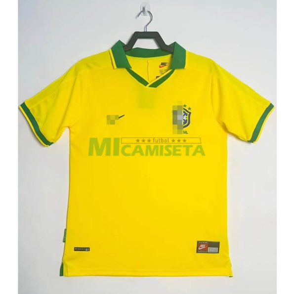Camiseta Brasil Primera Equipación Retro 1997