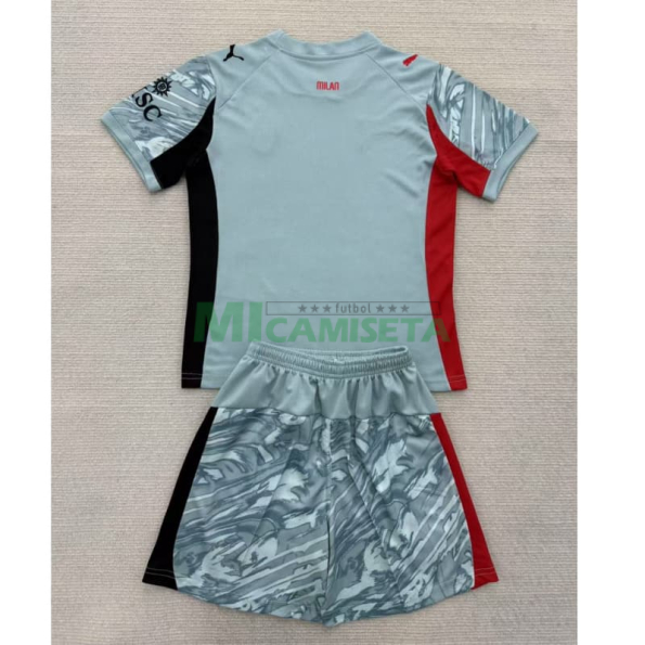 Camiseta AC Milan 2025/2026 Azul/Rojo/Negro