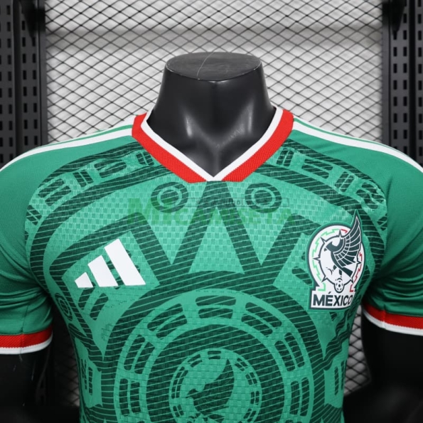 Camiseta México Primera Equipación 2026 Verde (EDICIÓN JUGADOR)