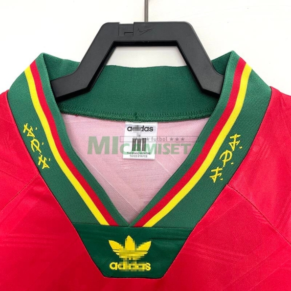 Camiseta Portugal Primera Equipación Retro 1992/94