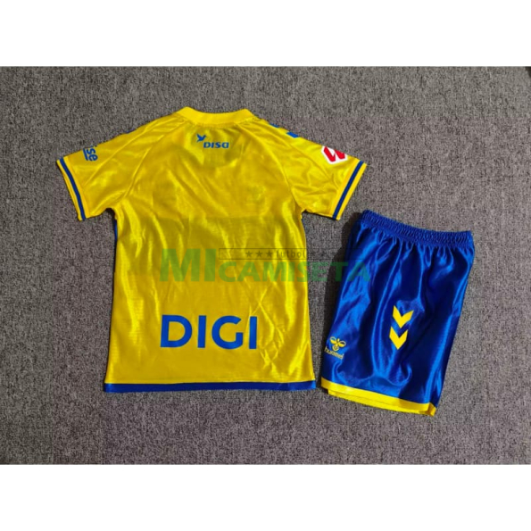 Camiseta Las Palmas Primera Equipación 2026/2027 Amarillo Niño Kit con Parche La Liga