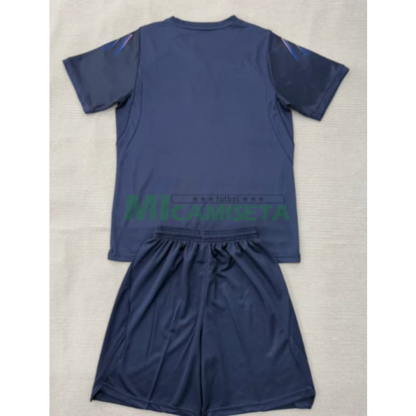 Camiseta Uruguay Segunda Equipación Mundial 2026 Azul Oscuro Niño Kit