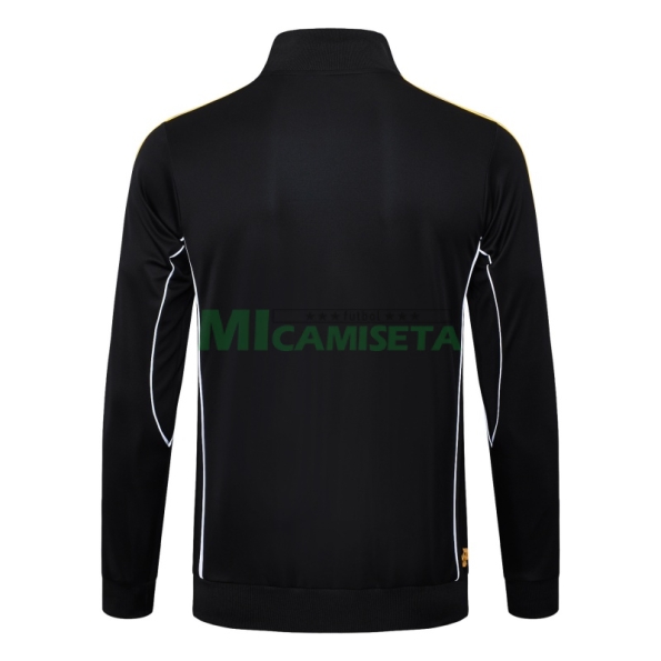 Chaqueta Real Madrid 2025/2026 Retro Negro/Amarillo