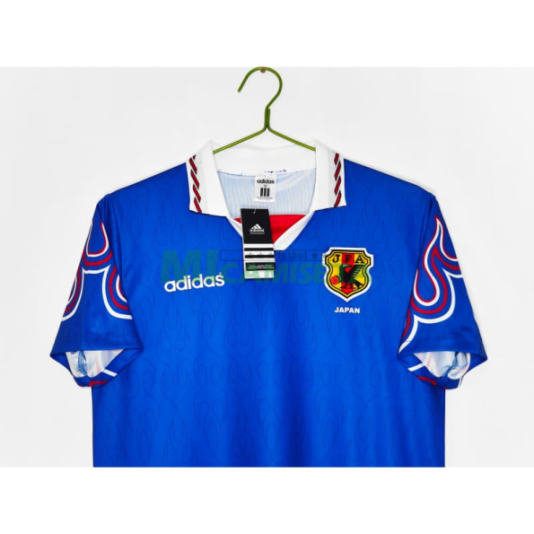 Camiseta Japón Primera Equipación Retro 1996 Azul