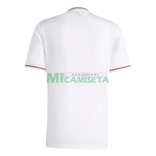 Camiseta Olympique De Lyon 75 Aniversario Edición 2025/2026 Blanco