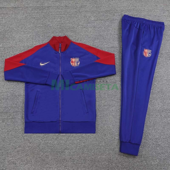 Chandal Barcelona 2024/2025 Azul Real/Rojo