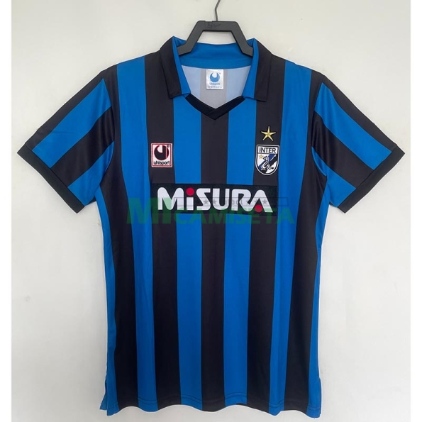 Camiseta Inter de Milan Primera Equipación Retro 1988/90