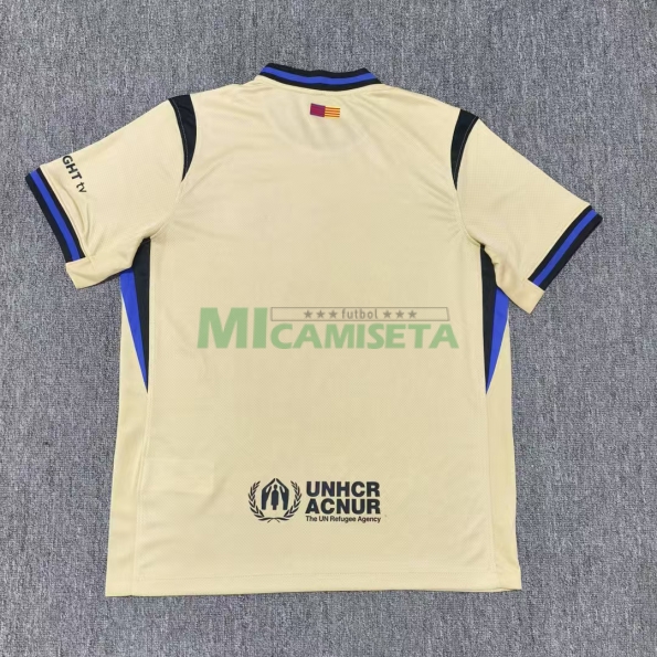 Camiseta Barcelona Segunda Equipación 2025/2026 Oro