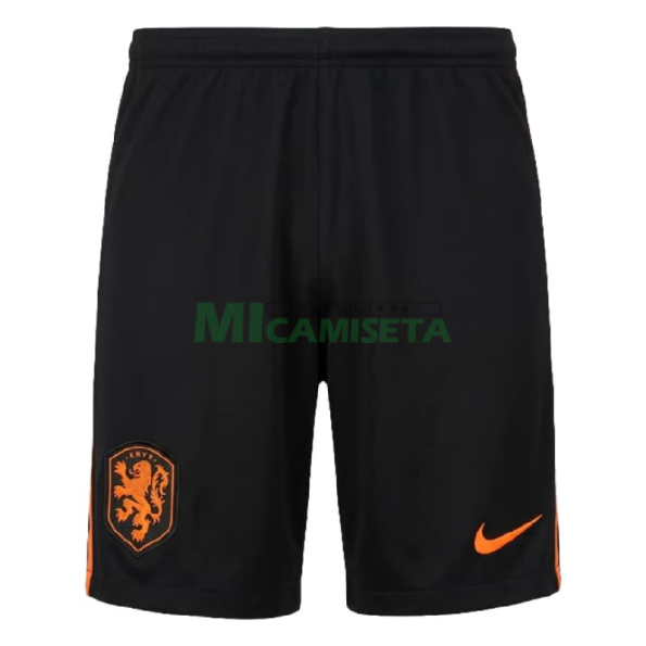 Pantalón Corto Holanda Primera Equipación Mundial 2026 Negro