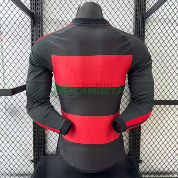 Camiseta Flamengo Primera Equipación 2026/2027 ML Rojo/Negro (EDICIÓN JUGADOR)