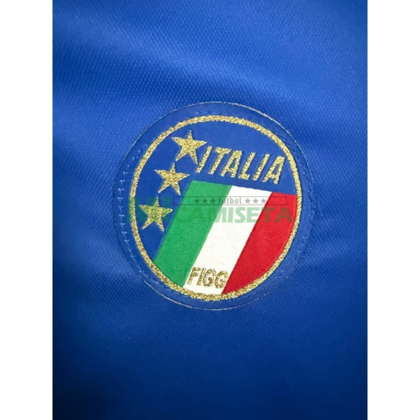 Camiseta Italia Primera Equipación Retro 1990 Azul