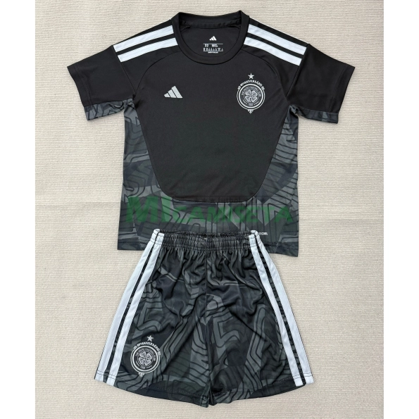 Camiseta de Portero Celtic 2026/2027 Negro Niño Kit