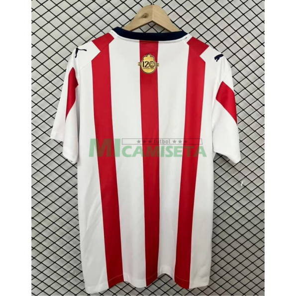 Camiseta Chivas 120 Aniversario Edición 2026/2027 Rojo/Blanco