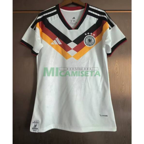 Camiseta Alemania Primera Equipación Mundial 2026 Blanco Mujer