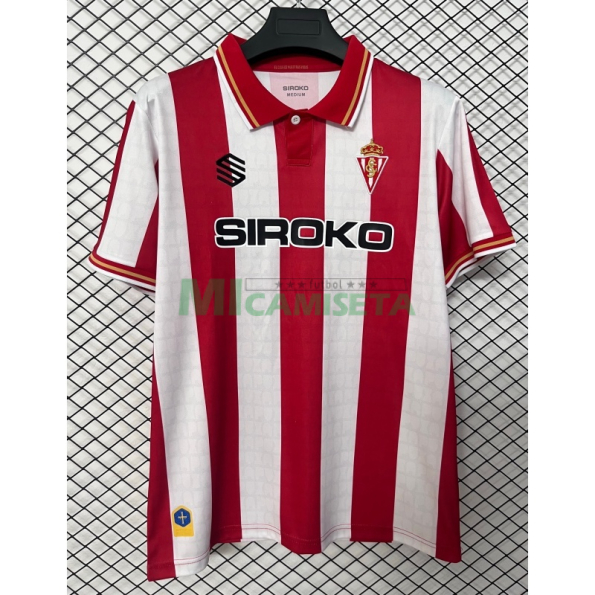 Camiseta Sporting de Gijón Primera Equipación 2026/2027 Rojo/Blanco