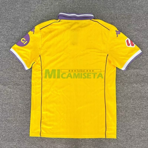 Camiseta Real Valladolid Tercera Equipación 2025/2026 Amarillo con Parche La Liga