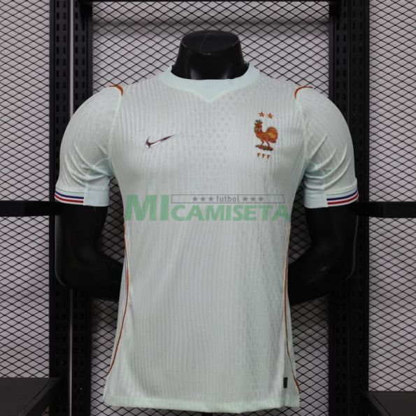 Camiseta Francia Segunda Equipación Mundial 2026 Verde Menta (EDICIÓN JUGADOR)