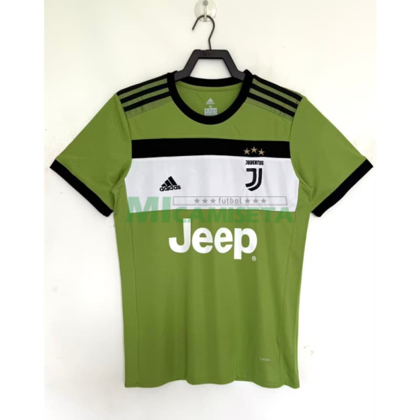 Camiseta Juventus Tercera Equipación Retro 2017/2018 Verde