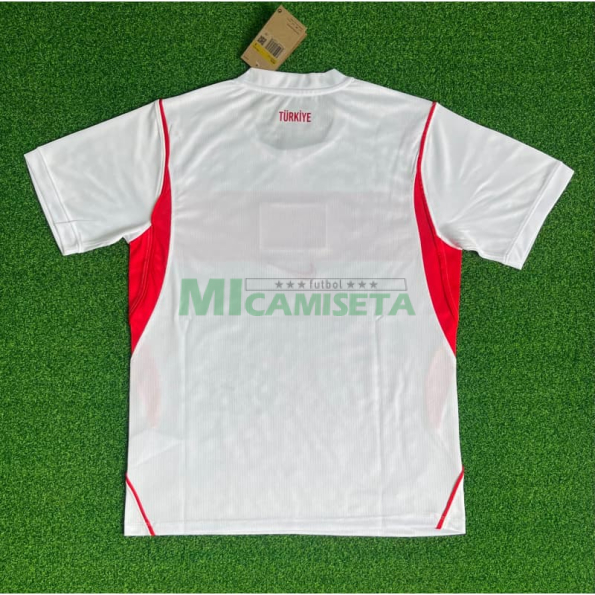 Camiseta Turquía Segunda Equipación Mundial 2026 Blanco