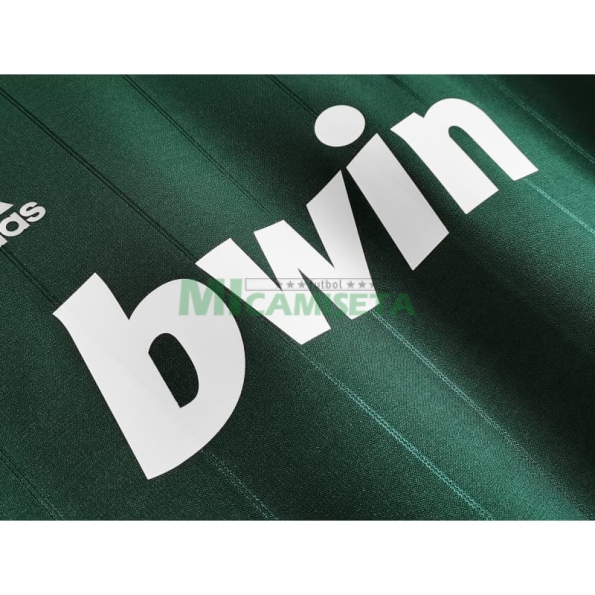 Camiseta Real Madrid Tercera Equipación Retro 2012/13 ML Verde