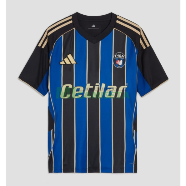 Camiseta Pisa Primera Equipación 2025/2026 Azul/Negro