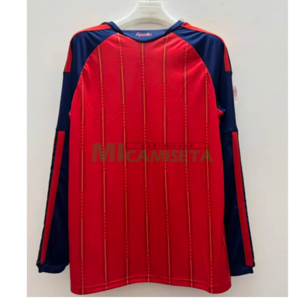 Camiseta España Primera Equipación Mundial 2026 ML Rojo/Azul