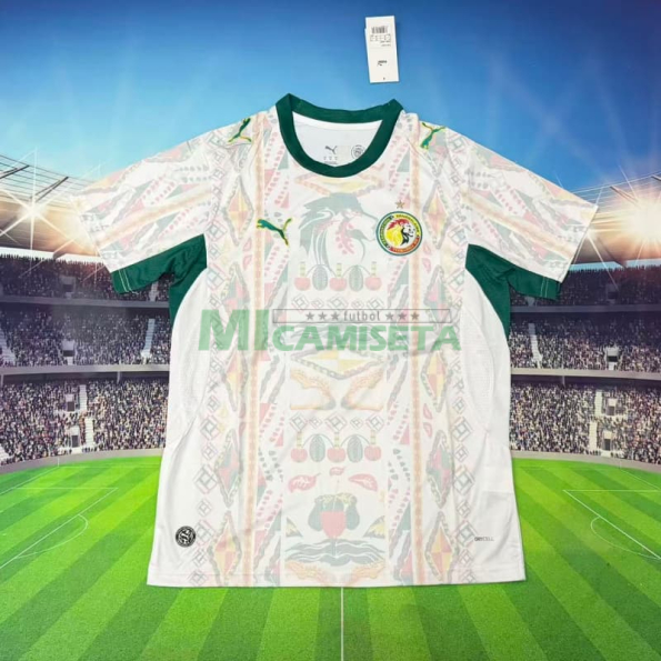 Camiseta Senegal Primera Equipación Mundial 2026 Blanco