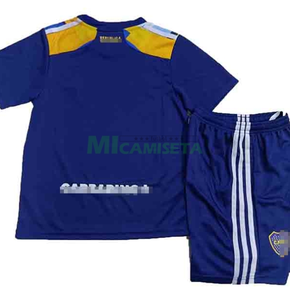 Camiseta Boca Juniors Tercera Equipación 2021/2022 Niño Kit