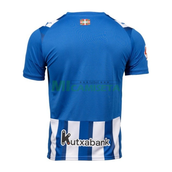 Camiseta Alavés Primera Equipación 2025/2026 Azul/Blanco con Parche La Liga