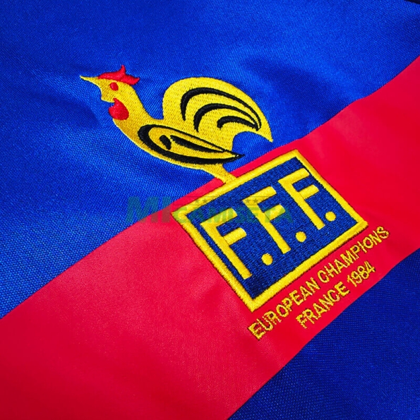 Camiseta Francia Primera Equipación Retro 1984