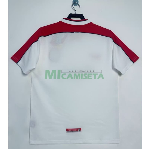 Camiseta Liverpool Segunda Equipación Retro 1998/99 Blanco
